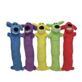 Multipet Loofa Dog Toy, Medium Size, Assorted Colors, thumbnail image 3 of 5