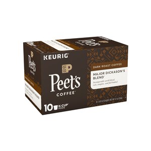 Peet's Coffee K-Cups Major Dickason's Blend, Dark Roast Coffee, 10 Ct , CVS