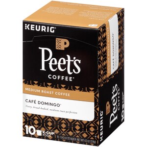 Peet's Coffee Cafe Domingo Medium Roast Coffee K-Cup Pods, 10 Ct , CVS