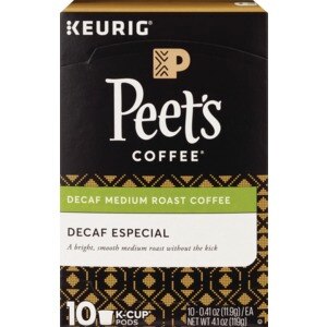 Peet's Coffee Decaf Especial K-Cup Pods, 10 Ct , CVS