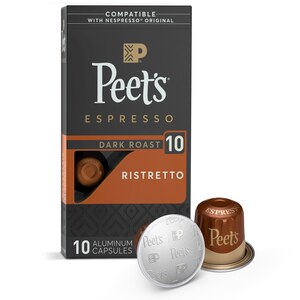 Peet's Coffee Peet's Espresso Ristretto Dark Roast Capsules, 10 Ct , CVS