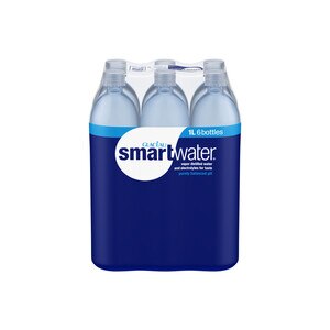 Glaceau Smartwater Vapor Distilled Premium Water Bottles, 33.8 Oz Bottles, 6 Pack , CVS