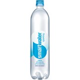 Smartwater Sparkling Water, Vapor Distilled Carbonated Water Bottle, 1 Liter, thumbnail image 1 of 1