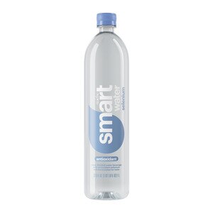 smartwater Antioxidant Water Premium Vapor Distilled Enhanced Water Bottles, 33.8 fl oz