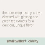 Smartwater+ Clarity, Ginseng Green Tea Bottle, 23.7 OZ, thumbnail image 5 of 8