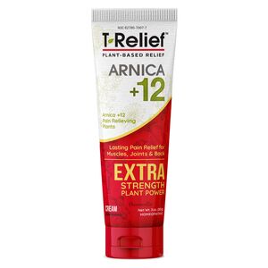 T-Relief Extra Strength Natural Pain Relief Cream, 3 OZ