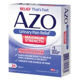 AZO Urinary Pain Relief, Maximum Strength Tablets, 12 CT, thumbnail image 4 of 7