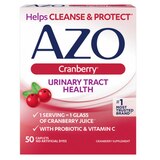 AZO Cranberry Urinary Tract Health Tablets, 50 CT, thumbnail image 1 of 9