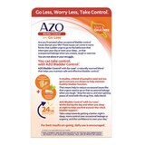 AZO Bladder Control with Go-Less Daily Supplement, Capsules, 54ct, thumbnail image 2 of 9