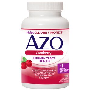 AZO Urinary Tract Health Dietary Supplement, Cranberry Softgels, 120 Ct , CVS