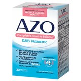 AZO Complete Feminine Balance Daily Probiotics for Women Capsules, 30CT, thumbnail image 2 of 9