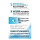 AZO Complete Feminine Balance Daily Probiotics for Women Capsules, 30CT, thumbnail image 4 of 9