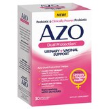 Azo Dual Protection Urinary & Vaginal Support, 30 CT, thumbnail image 3 of 9