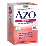 AZO Boric Acid Vaginal Suppositories, 30 CT, thumbnail image 3 of 9