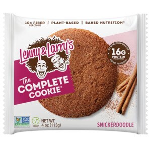  Lenny & Larry's The Complete Cookie, Plant-Based Protein Cookie, Snickerdoodle, 4 OZ 