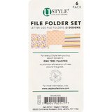 Caliber File Folder Set (Letter Size) Assorted Styles, 6 CT, thumbnail image 3 of 6