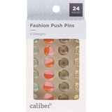 Caliber Decorative Push Pins, 24 CT, thumbnail image 1 of 3