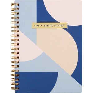 U Style Collections 7"x5" Twin Wire Notebook, 80 Sheets