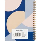 Caliber 7in x5in Twin Wire Notebook, 80 Sheets, Assorted, thumbnail image 2 of 2