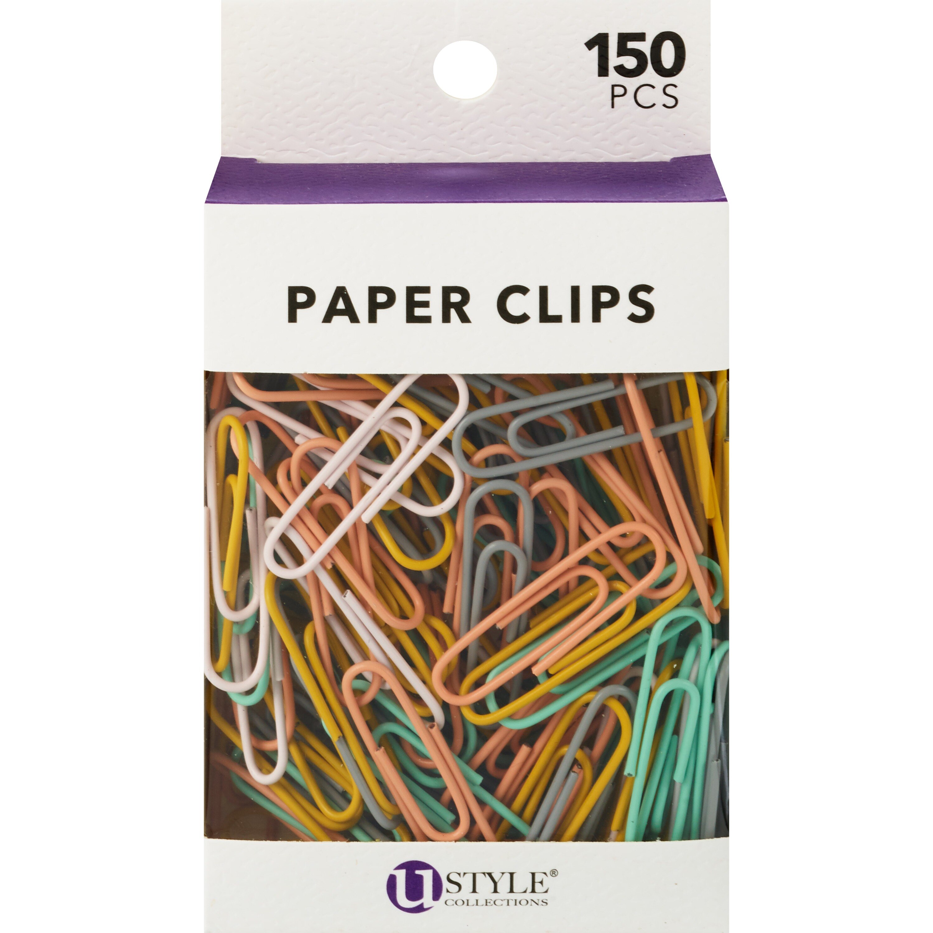 U Style Collections Medium Paper Clips, 150 CT