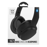 GENTEK NC1 Noise Cancelling Headphones, Black, thumbnail image 2 of 4