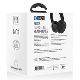 GENTEK NC1 Noise Cancelling Headphones, Black, thumbnail image 4 of 4