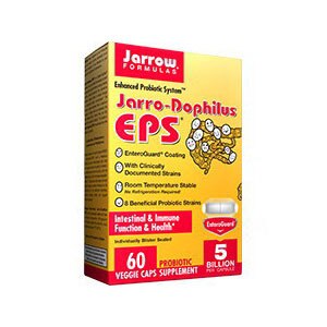 Jarrow Formulas Jarro-Dophilus EPS 5 Billion Organisms Per Vegetarian Capsules, 60CT 