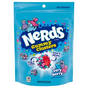 Nerds Gummy Clusters Very Berry Candy, 8 Oz , CVS