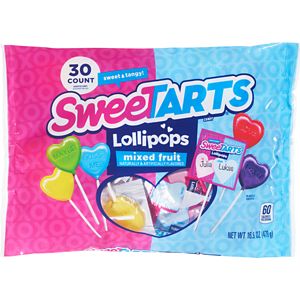 SweeTARTS Valentine Lollipops, 30 Ct, 16.8 Oz , CVS