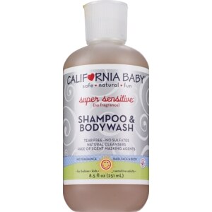 California Baby Super Sensitive - Champú y gel de baño