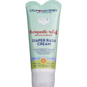 California Baby - Crema terapéutica para el alivio de la erupción causada por el pañal