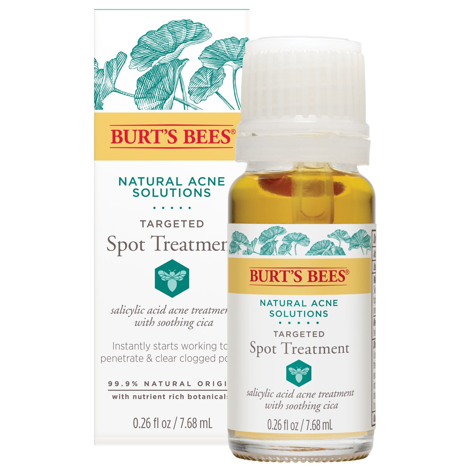 Burt's Bees Acne Targeted - Tratamiento para manchas, 0.26 oz