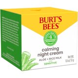 Burt's Bees Night Cream for Sensitive Skin, 1.8 OZ, thumbnail image 2 of 10