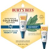 Burt's Bees Rapid Rescue Cold Sore Treatment, 0.07 OZ, thumbnail image 1 of 9