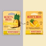 Burt's Bees 100% Natural Origin Lip Balm, Tropical Pineapple with Beeswax, 1 Tube, thumbnail image 2 of 19