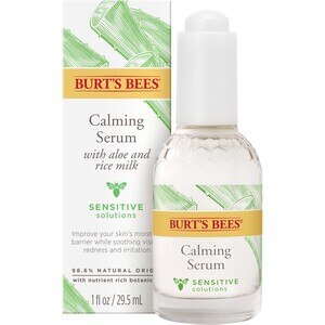 Burt's Bees Sensitive Solutions Calming Serum ,98.6% Natural Origin, 1 Oz , CVS