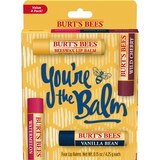 Burt's Bees You're the Balm Lip Balm 4 Pack, Beeswax, Wild Cherry, Vanilla Bean and Watermelon, thumbnail image 1 of 10