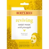 Burt's Bees Reviving Sheet Mask with Pineapple, thumbnail image 1 of 7