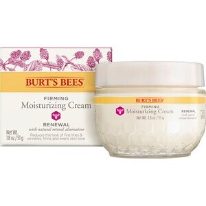 Burt's Bees Renewal Firming Moisturizing Cream with Bakuchiol Natural Retinol Alternative, 1.8 OZ