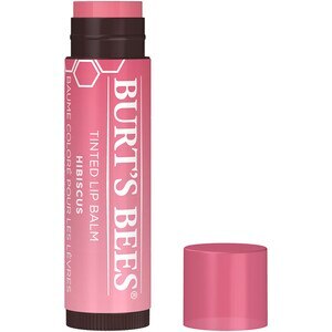 Burt's Bees 100% Natural Tinted Lip Balm, Hibiscus With Shea Butter & Botanical Waxes - 0.15 Oz , CVS