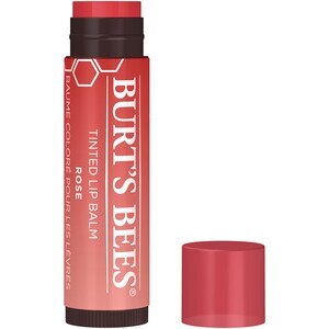 Burt's Bees 100% Natural Tinted Lip Balm, Rose With Shea Butter & Botanical Waxes - 0.15 Oz , CVS