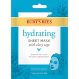 Burt's Bees Hydrating Face Mask, Single Use Sheet Mask, 1 CT, thumbnail image 1 of 9