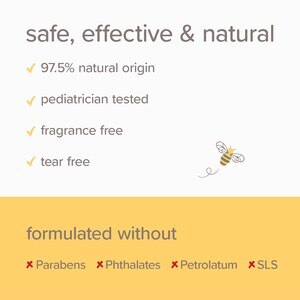 burt's bees baby foaming shampoo & wash