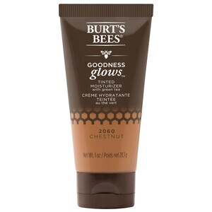 Burt's Bees Goodness Glows Tinted Moisturizer, Rich In Antioxidants, Chestnut - 1 Oz , CVS
