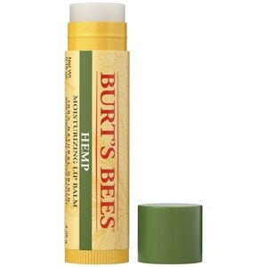Burt's Bees - Bálsamo labial hidratante con ingredientes de origen 100% natural, cáñamo con cera de abejas