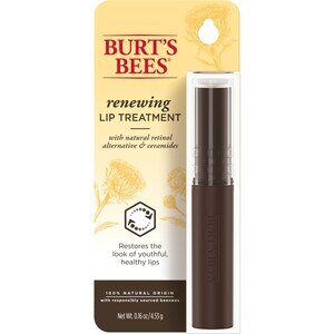 Burt's Bees Renewing Lip Treatment with Natural Retinol Alternative and Ceramides, 0.16 OZ