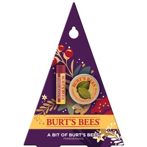 Burt's Bees A Bit of Burt's Bees Pomegranate Lip Balm and Cuticle Cream Holiday Gift Set
