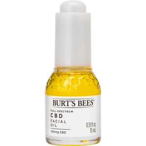 Burt's Bees Full-Spectrum CBD Infused Facial Oil with 100mg Transparently Sourced CBD, 0.5 OZ - State Restrictions Apply