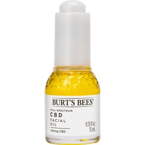  Burt's Bees Full-Spectrum CBD Infused Facial Oil with 100mg Transparently Sourced CBD, 0.5 OZ - State Restrictions Apply 