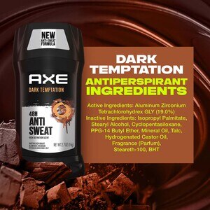 AXE Antiperspirant & Deodorant Stick 48-Hour, Dark 2.7 OZ | Pick Up Store TODAY CVS